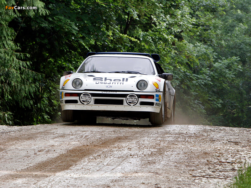 Ford RS200 Group B Rally Car images (800 x 600)