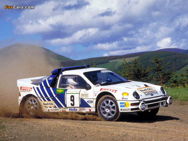 Ford RS200 Group B Rally Car photos (640 x 480)