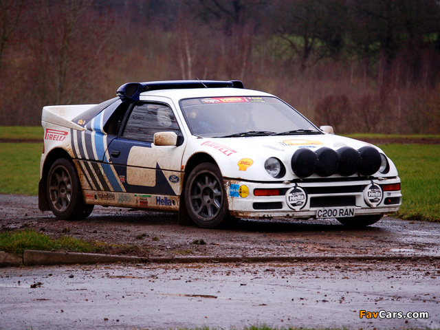 Ford RS200 Group B Rally Car photos (640 x 480)