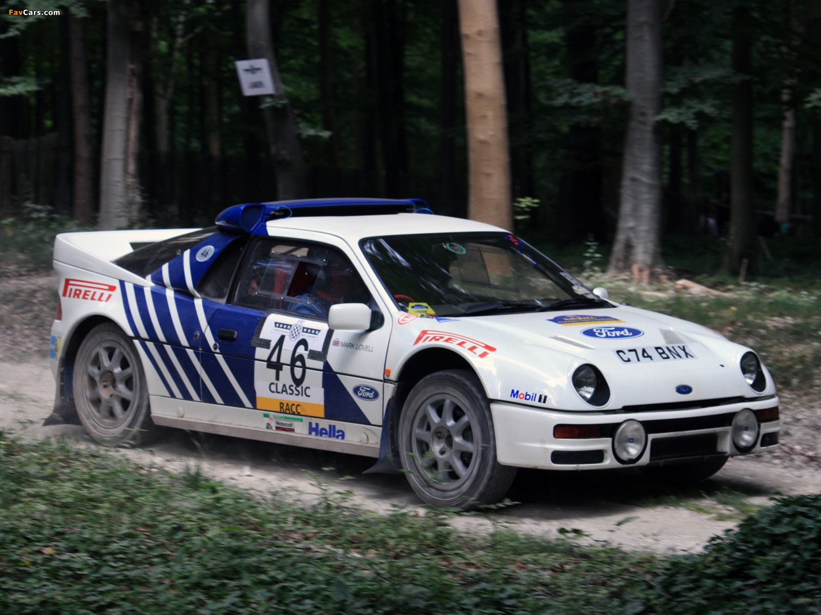 Ford RS200 Group B Rally Car pictures (1600 x 1200)