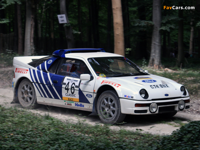 Ford RS200 Group B Rally Car pictures (640 x 480)