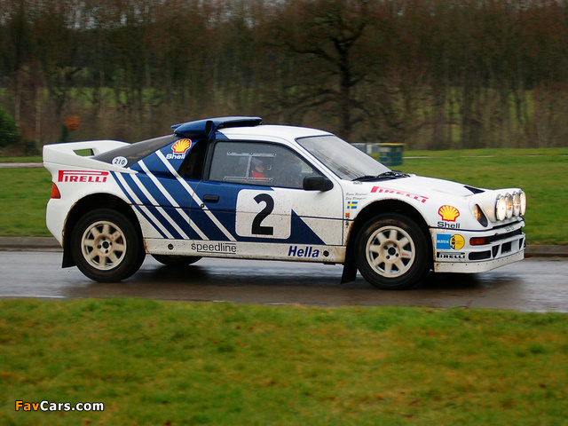 Ford RS200 Group B Rally Car pictures (640 x 480)