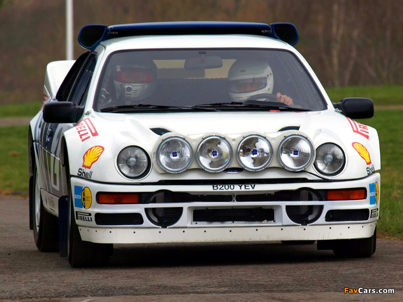Ford RS200 Group B Rally Car pictures (800 x 600)