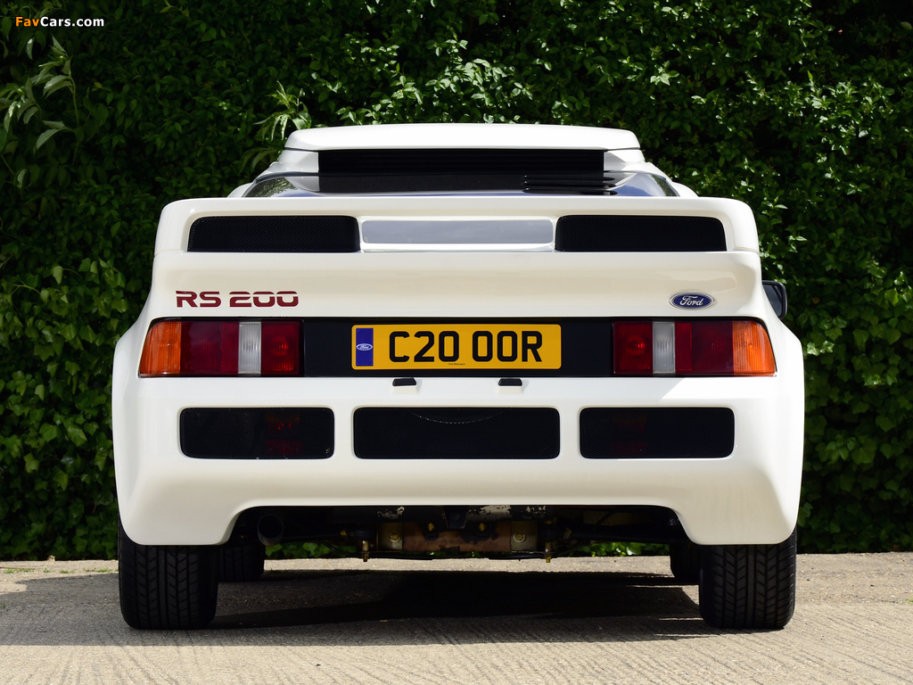 Images of Ford RS200 1984–86 (1024 x 768)