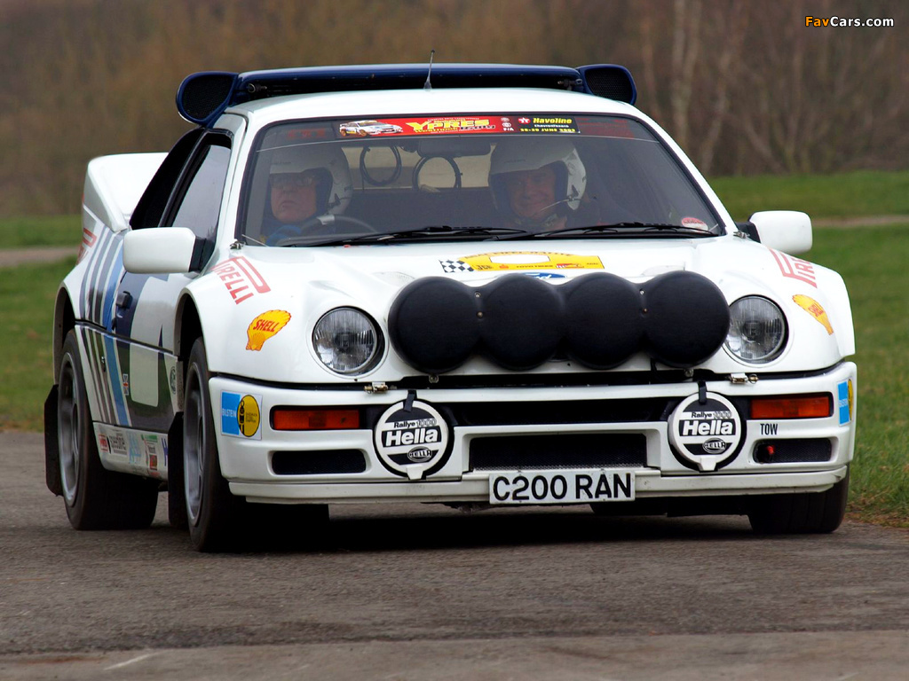 Images of Ford RS200 Group B Rally Car (1024 x 768)