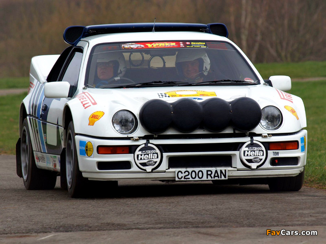 Images of Ford RS200 Group B Rally Car (640 x 480)