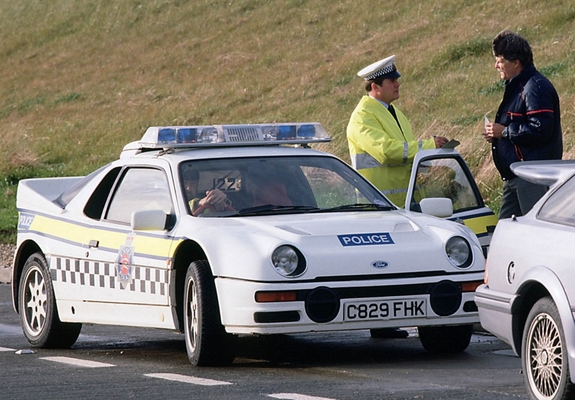 Photos of Ford RS200 Police 1984–86