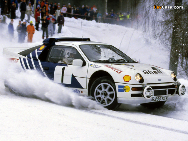 Photos of Ford RS200 Group B Rally Car (640 x 480)