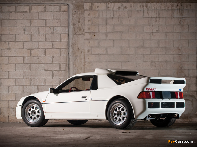 Pictures of Ford RS200 1984–86 (800 x 600)