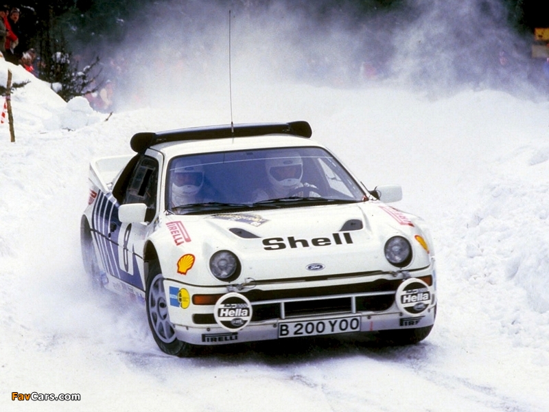 Pictures of Ford RS200 Group B Rally Car (800 x 600)