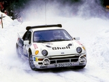 Pictures of Ford RS200 Group B Rally Car