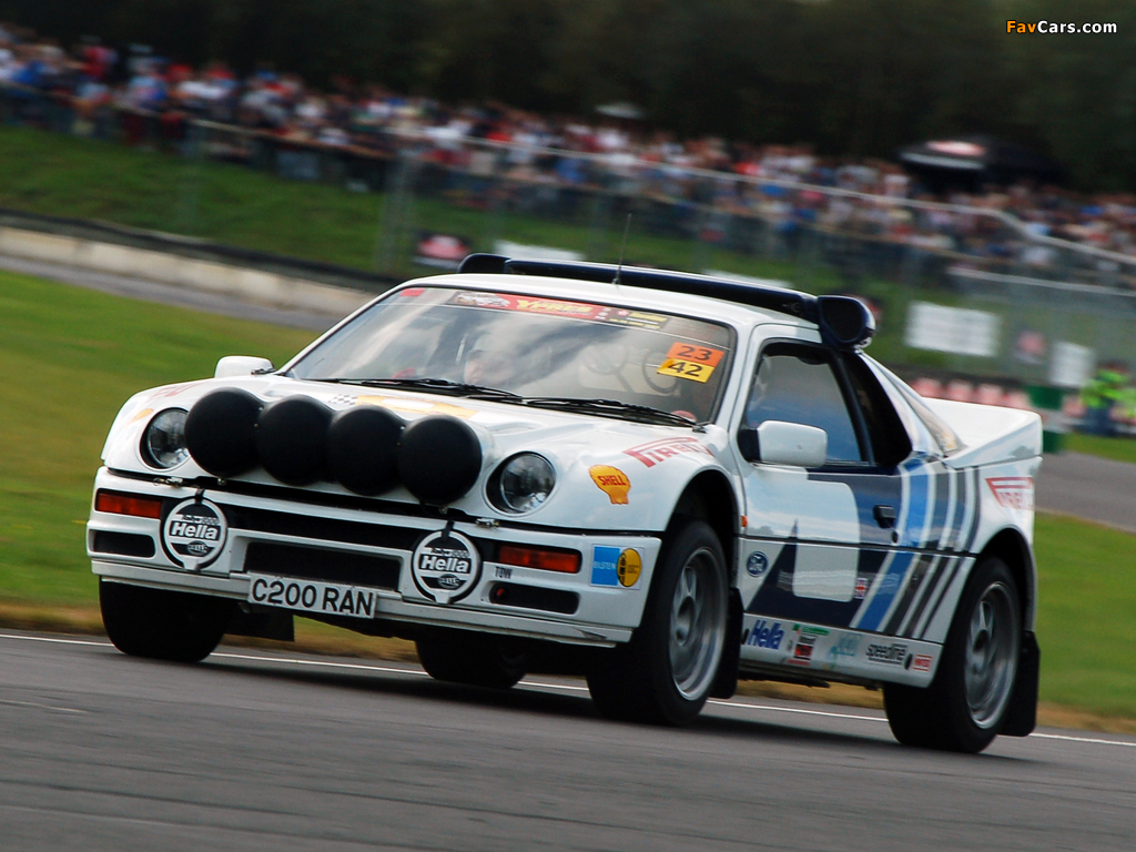 Ford RS200 Group B Rally Car wallpapers (1024 x 768)