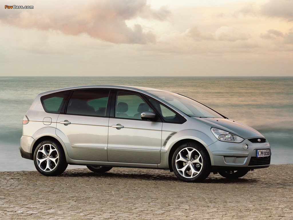 Ford S-MAX 2006–10 wallpapers (1024 x 768)