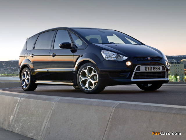 Ford S-MAX Titanium S 2008–10 wallpapers (640 x 480)