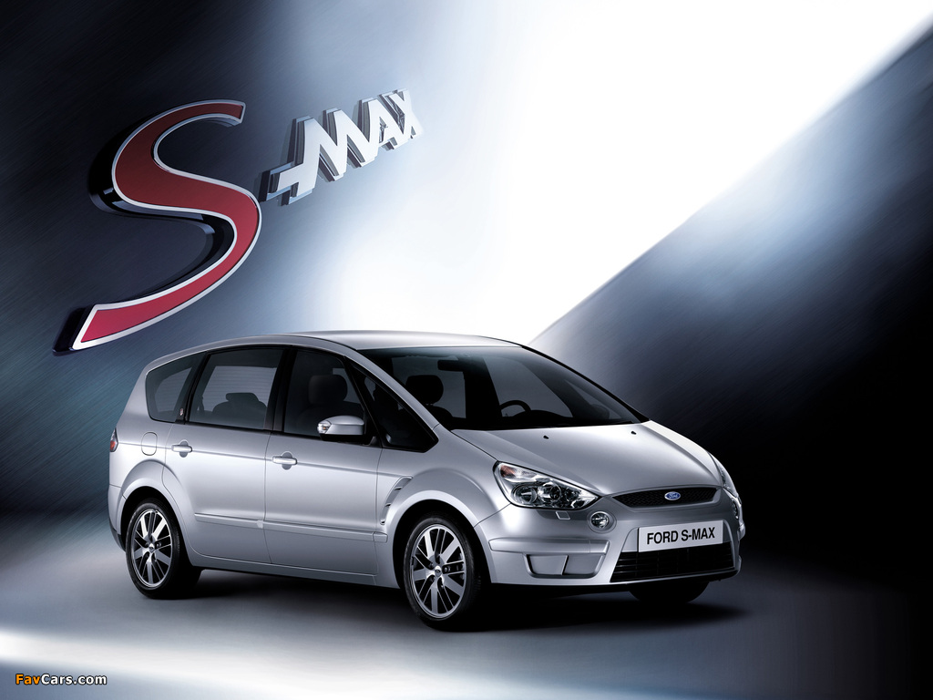 Ford S-MAX CN-spec 2008 wallpapers (1024 x 768)