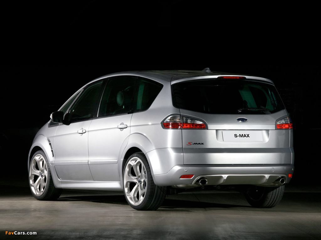 Ford S-MAX 2006–10 wallpapers (1024 x 768)