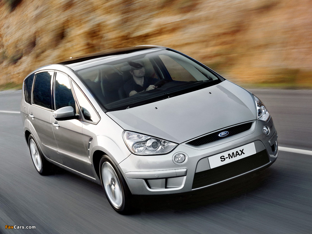 Ford S-MAX 2006–10 wallpapers (1024 x 768)