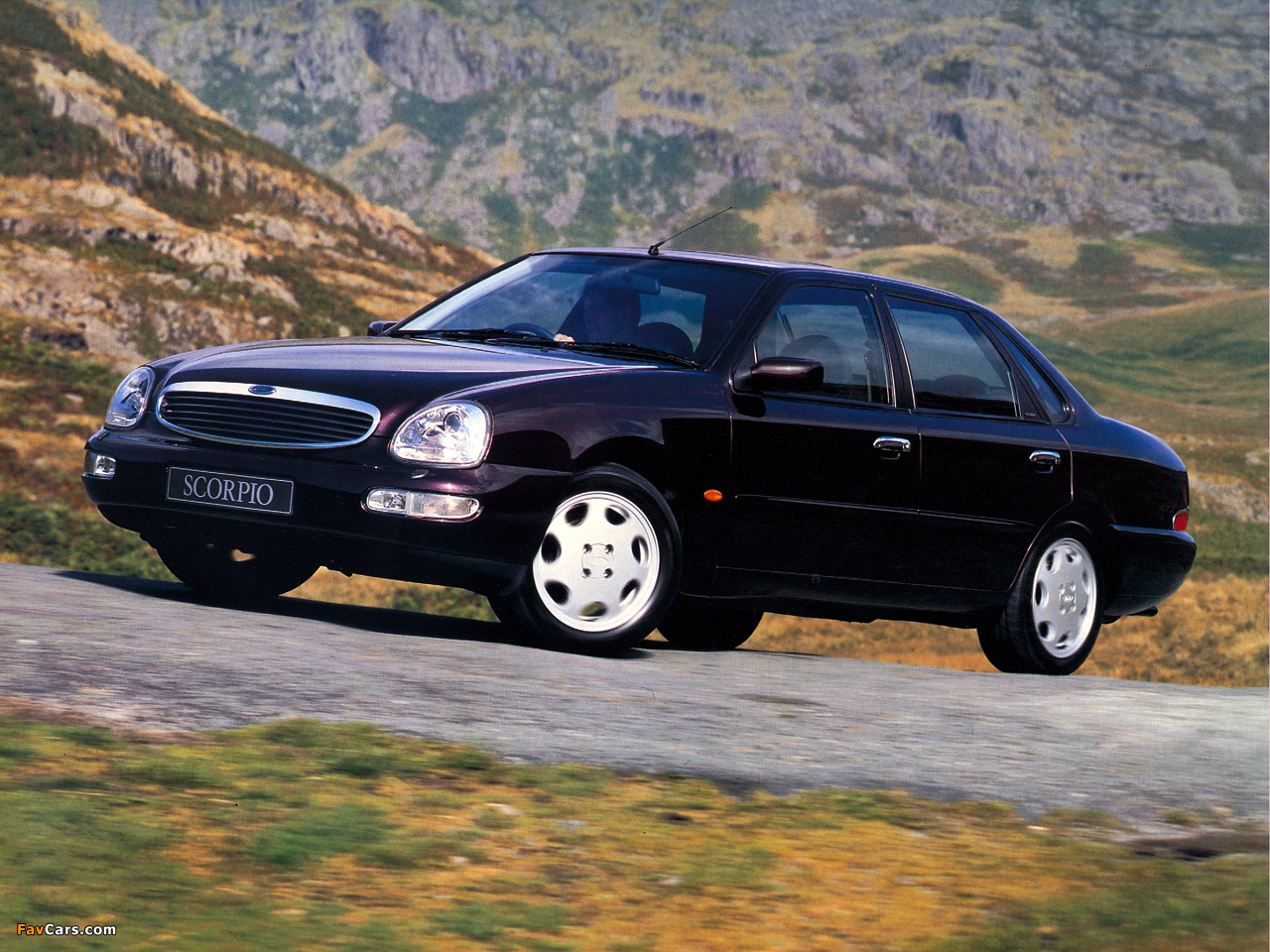 Images of Ford Scorpio Sedan UK-spec 1994–98 (1280 x 960)