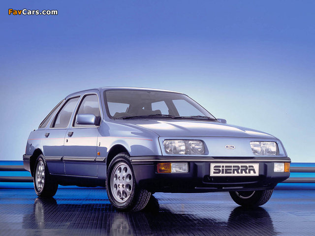 Ford Sierra 2.0 Ghia 5-door Hatchback UK-spec 1984 images (640 x 480)