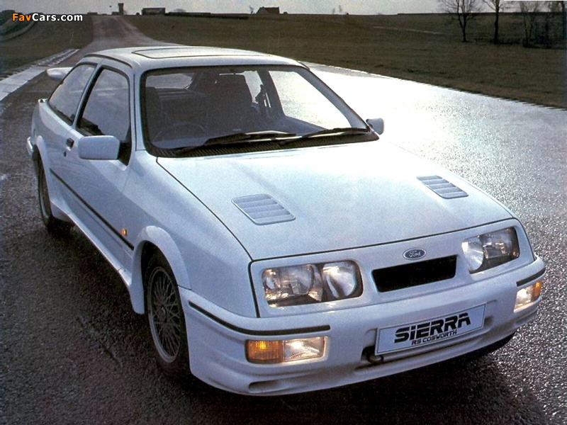 Ford Sierra RS Cosworth UK-spec 1986–88 wallpapers (800 x 600)