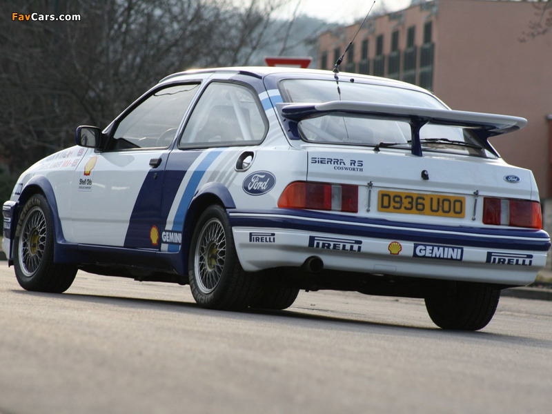Ford Sierra RS Cosworth Group A Rally Car 1987–89 images (800 x 600)