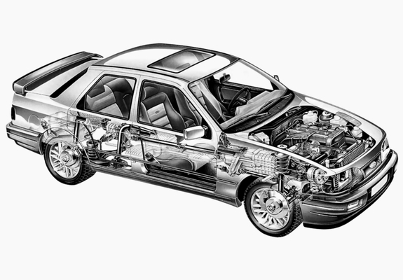 Ford Sierra Cosworth 4x4 1990–93 wallpapers