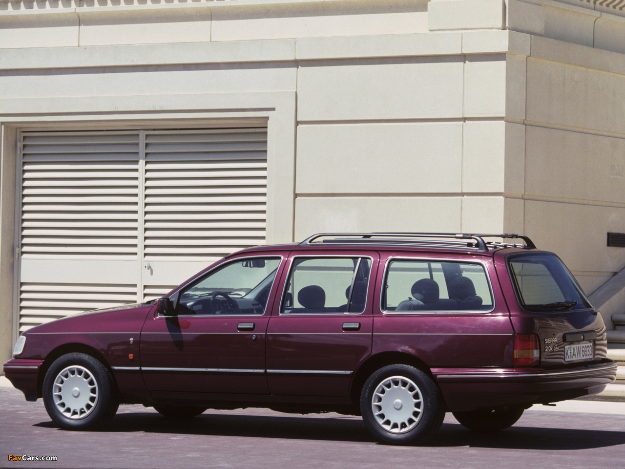 Photos of Ford Sierra 2.0 Ghia Turnier 1987–90 (1280 x 960)