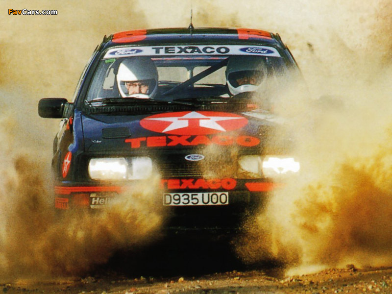Photos of Ford Sierra RS Cosworth Group A Rally Car 1987–89 (800 x 600)