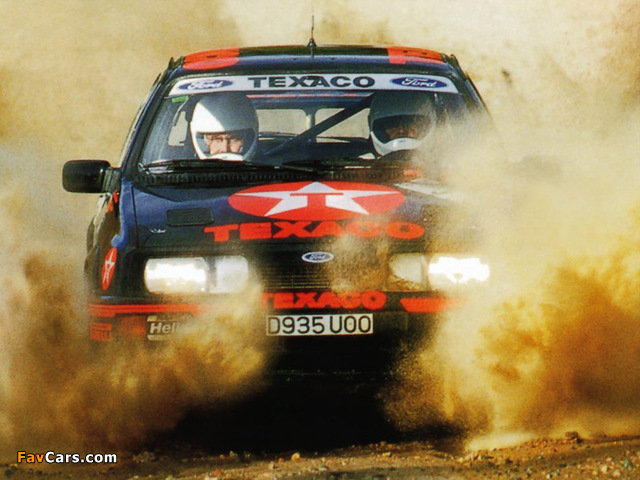 Photos of Ford Sierra RS Cosworth Group A Rally Car 1987–89 (640 x 480)