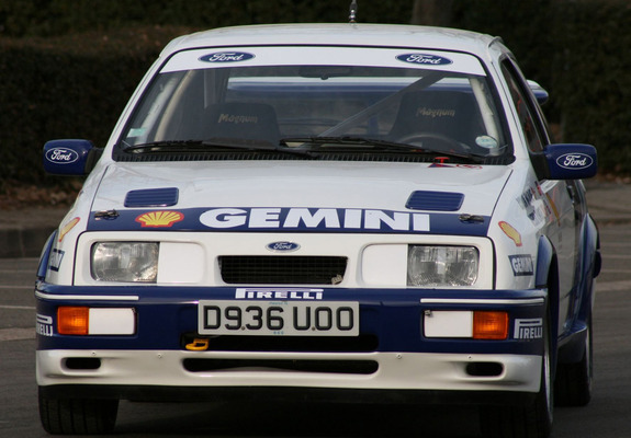 Photos of Ford Sierra RS Cosworth Group A Rally Car 1987–89