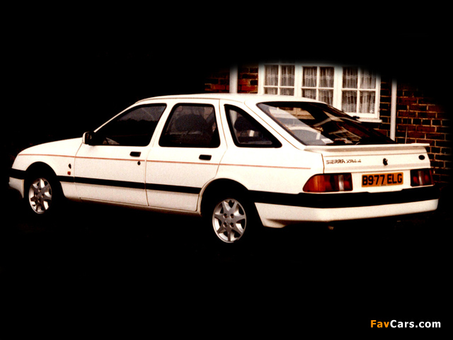 Pictures of Ford Sierra 2.8i XR4x4 5-door Hatchback UK-spec 1985–87 (640 x 480)