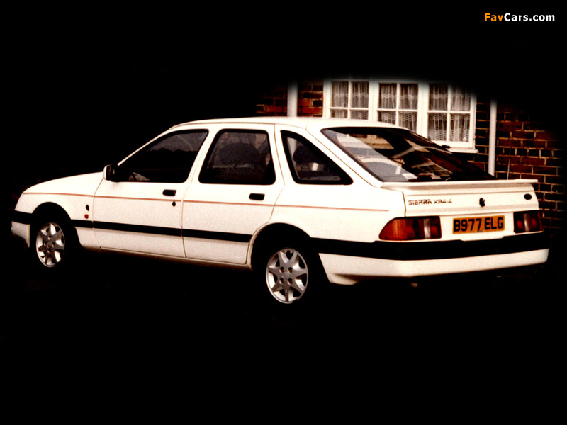 Pictures of Ford Sierra 2.8i XR4x4 5-door Hatchback UK-spec 1985–87 (800 x 600)