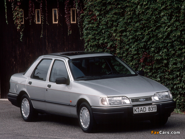 Ford Sierra Sapphire 1990–93 wallpapers (640 x 480)