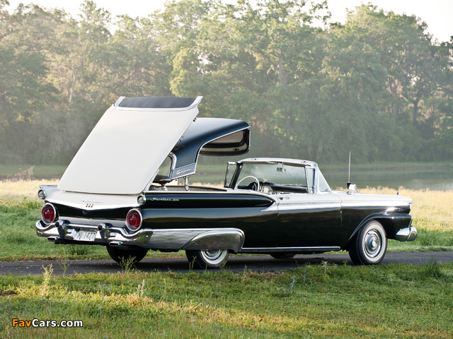 Ford Fairlane 500 Skyliner Retractable Hardtop 1959 images (640 x 480)