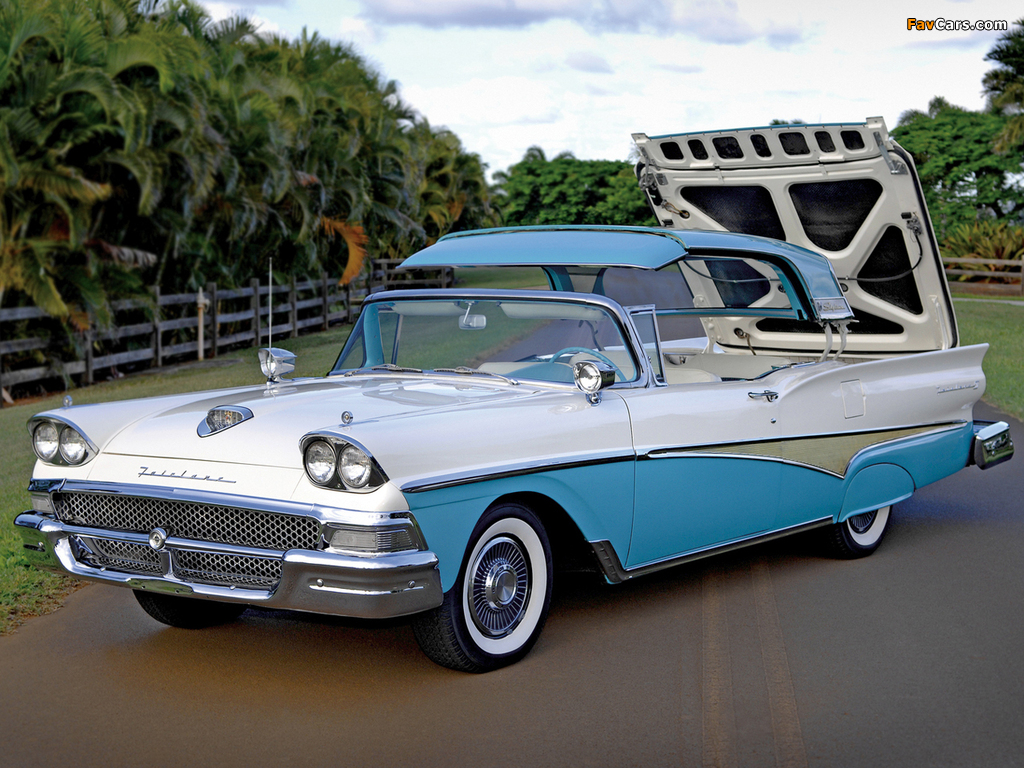 Pictures of Ford Fairlane 500 Skyliner 1958 (1024 x 768)