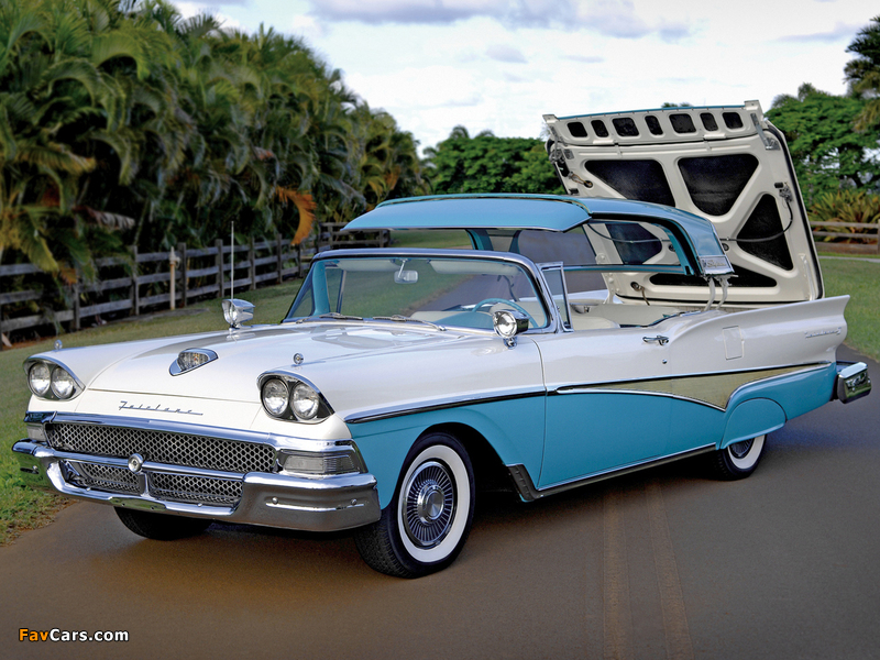 Pictures of Ford Fairlane 500 Skyliner 1958 (800 x 600)