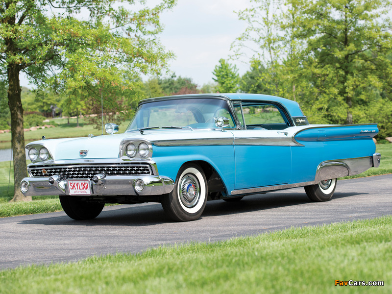 Pictures of Ford Fairlane 500 Skyliner Retractable Hardtop 1959 (800 x 600)