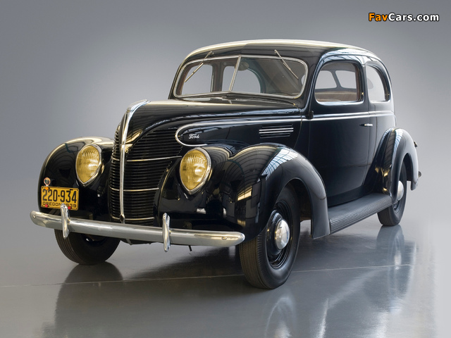 Ford Standard Tudor Sedan (91A) 1939 images (640 x 480)