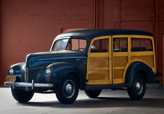 Ford Standard Station Wagon 1940 photos