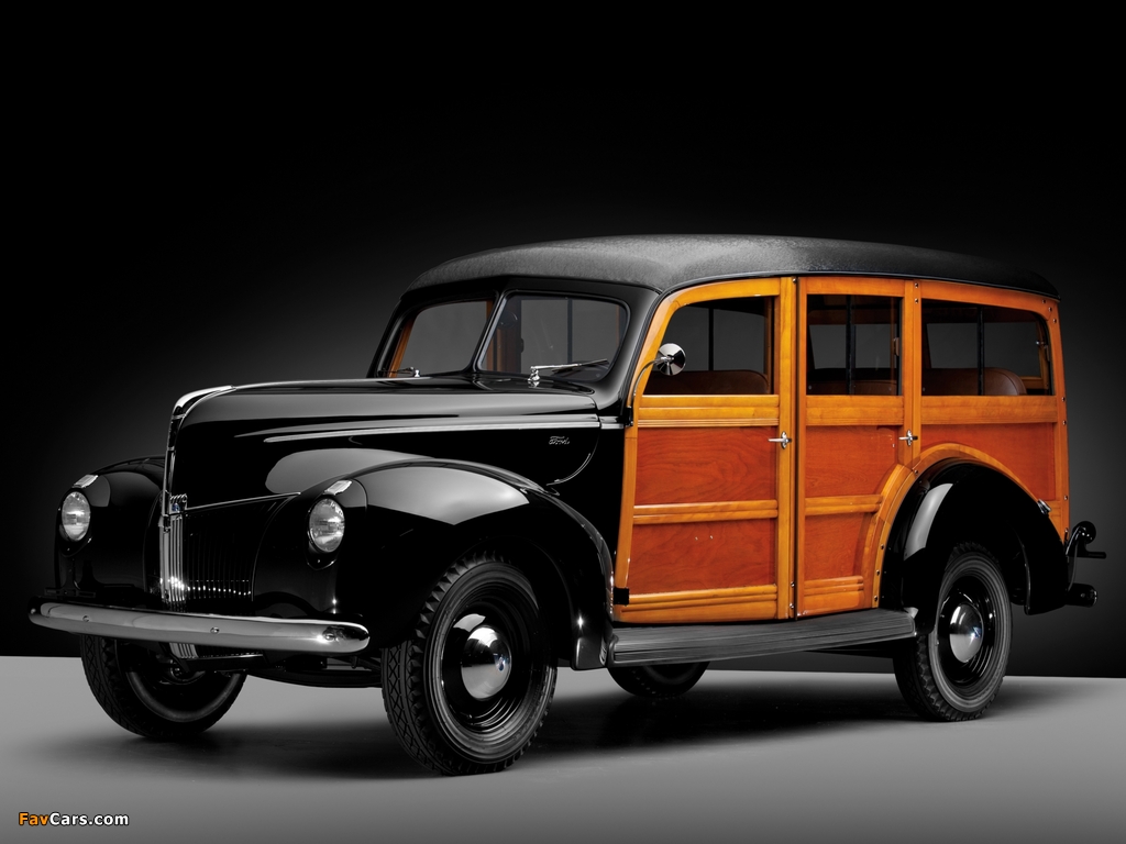 Ford Standard Station Wagon 1940 pictures (1024 x 768)