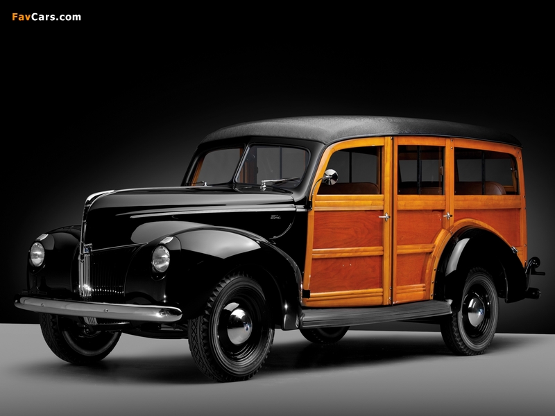 Ford Standard Station Wagon 1940 pictures (800 x 600)