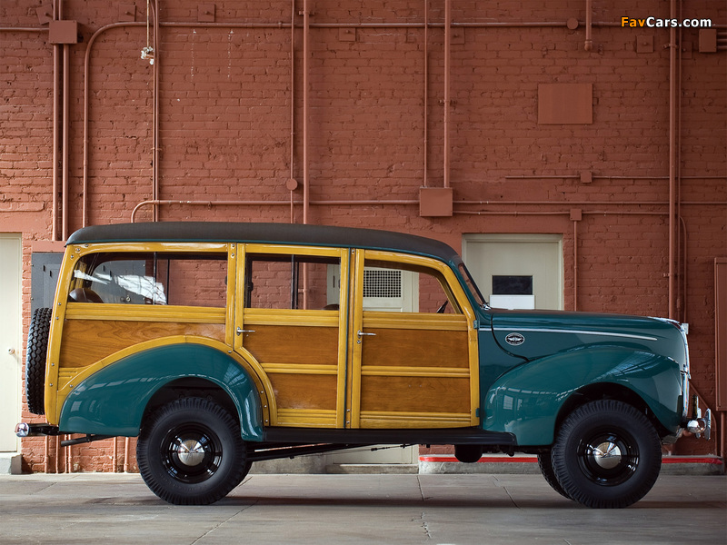 Ford Standard Station Wagon by Marmon-Herrington 1940 wallpapers (800 x 600)