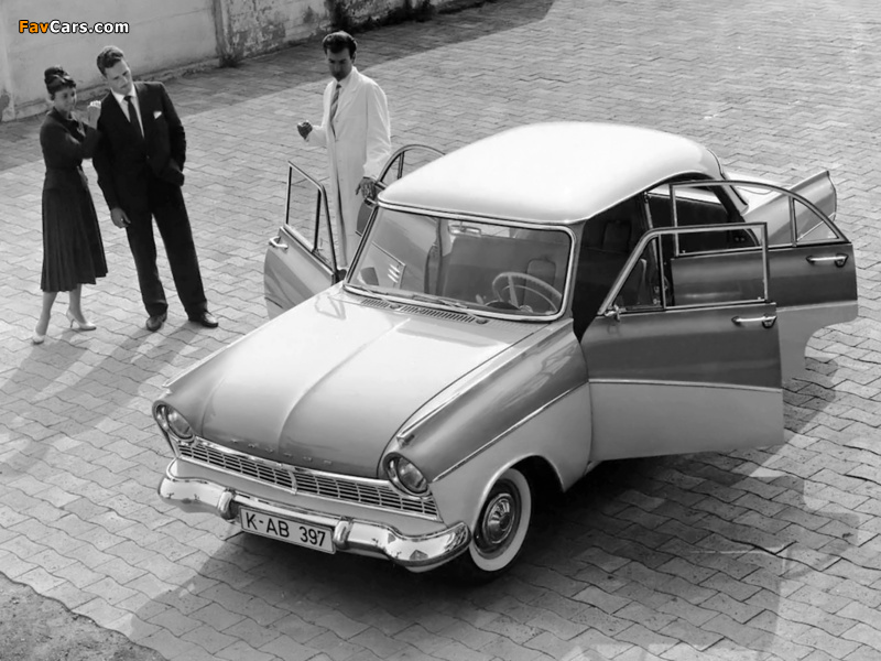 Ford Taunus 17M De Luxe 4-door Saloon (P2) 1957–60 images (800 x 600)