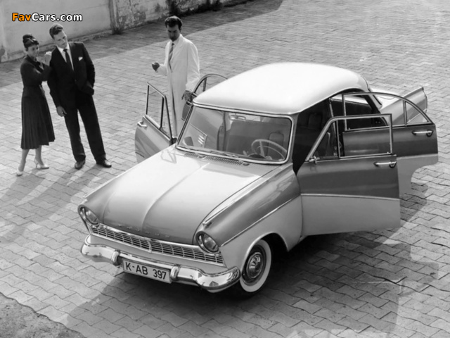 Ford Taunus 17M De Luxe 4-door Saloon (P2) 1957–60 images (640 x 480)