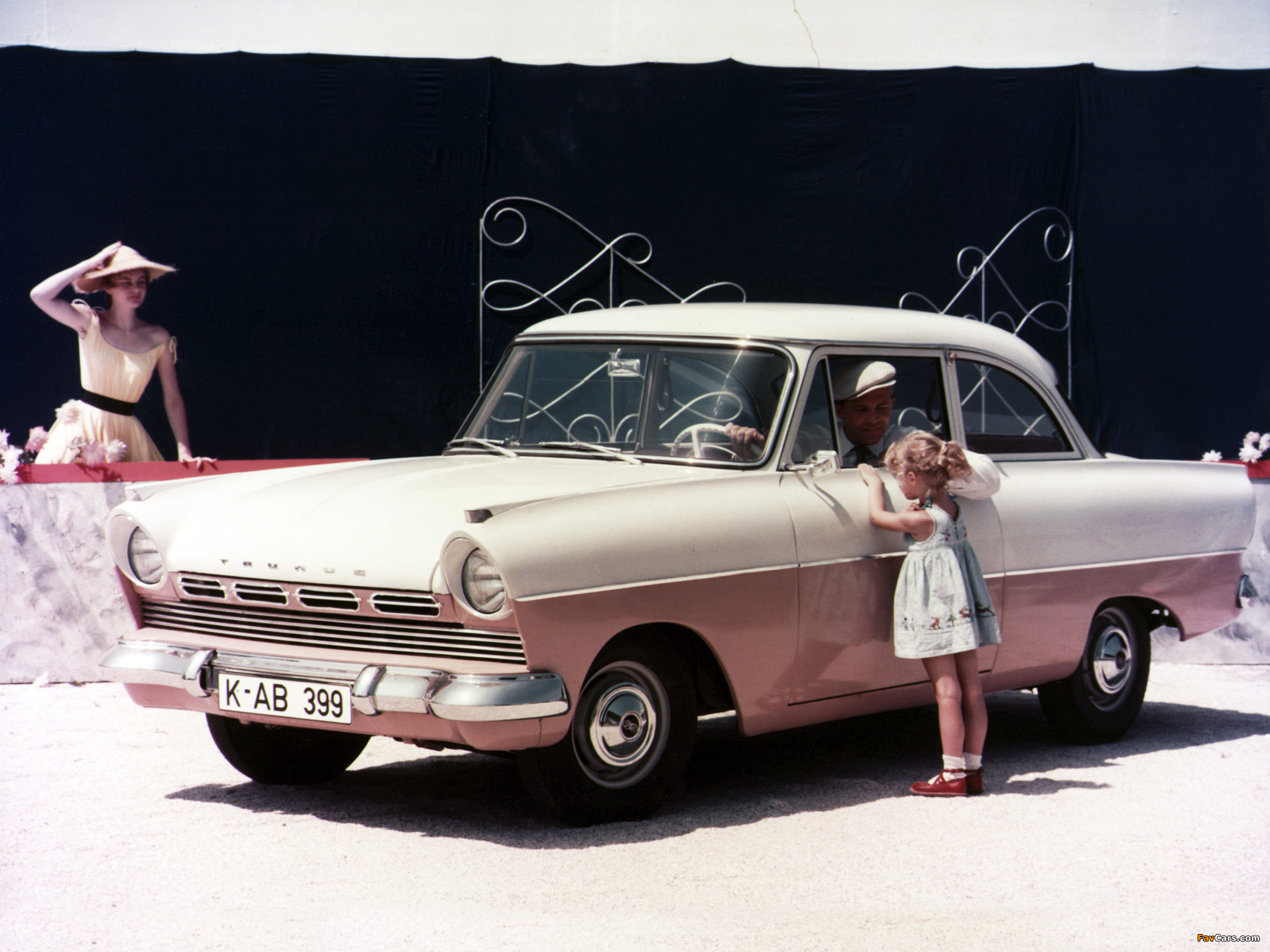 Ford Taunus 17M 2-door (P2) 1957–60 wallpapers (2048 x 1536)