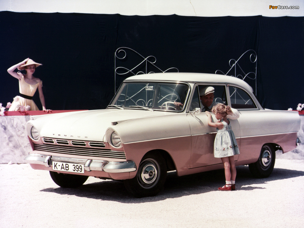 Ford Taunus 17M 2-door (P2) 1957–60 wallpapers (1024 x 768)