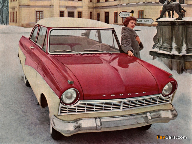 Ford Taunus 17M De Luxe 2-door (P2) 1957–60 wallpapers (640 x 480)