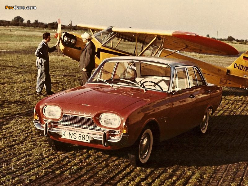 Ford Taunus 17M 4-door (R3) 1960–64 wallpapers (800 x 600)