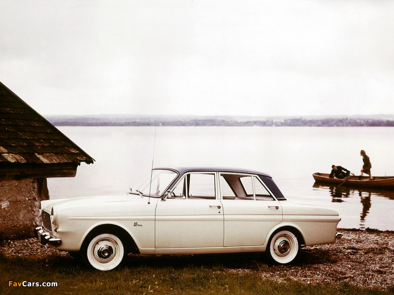 Ford Taunus 12M Sedan (P4) 1962–66 images (800 x 600)