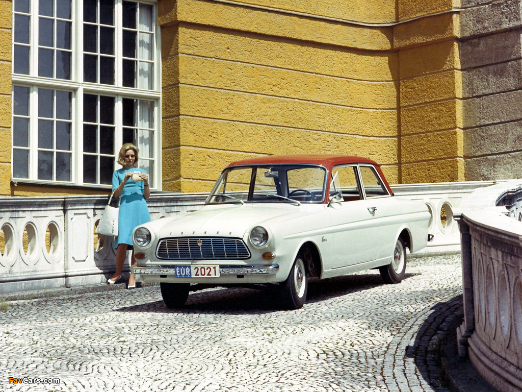 Ford Taunus 12M 2-door (P4) 1962–66 photos (1024 x 768)